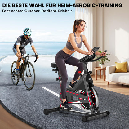 DMASUN Ergometer Heimtrainer Fahrrad 2026 – Magnetwiderstand, leise, Kardio, Indoor Bike, bis 160kg